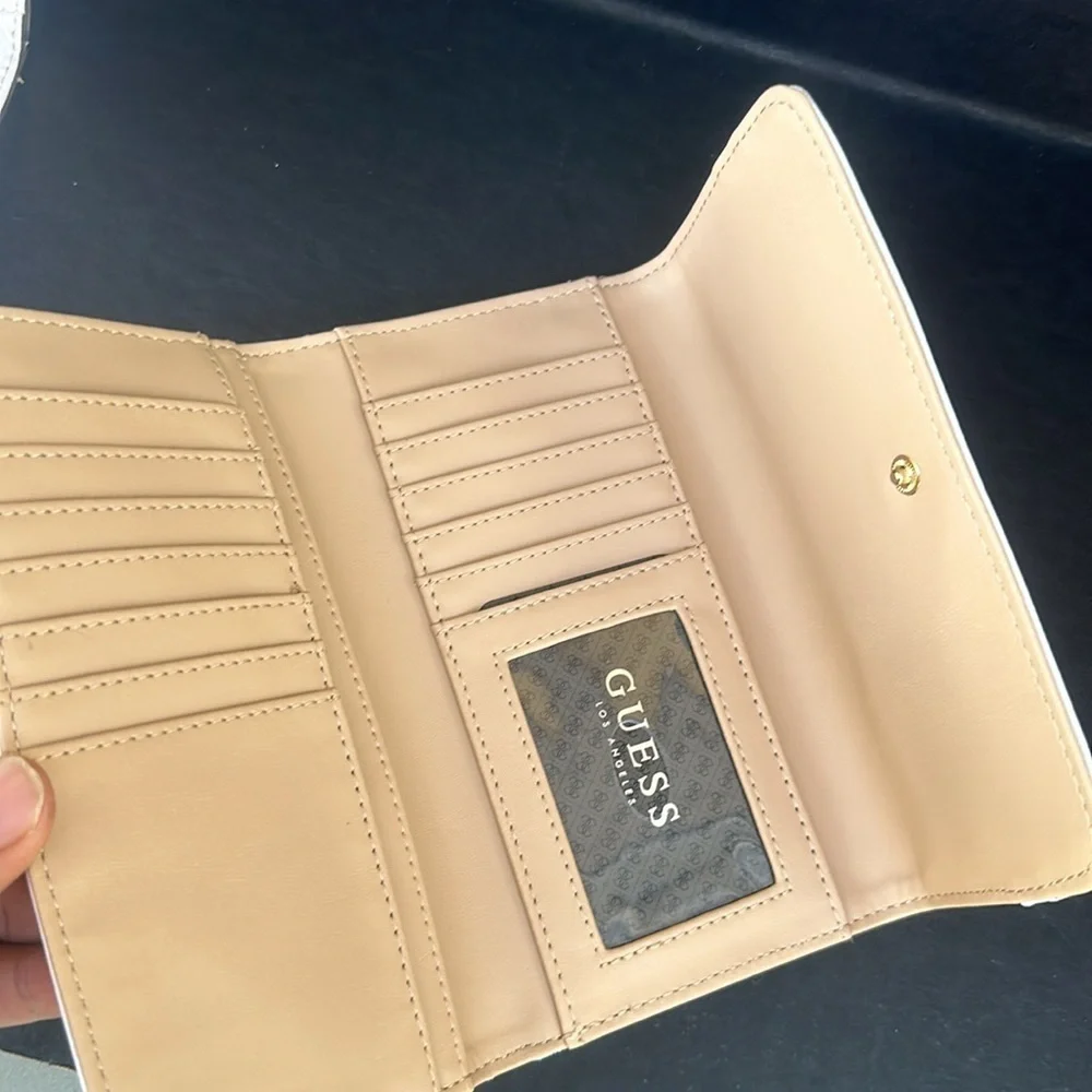 New GUESS Dementri Satchel With Wallet
